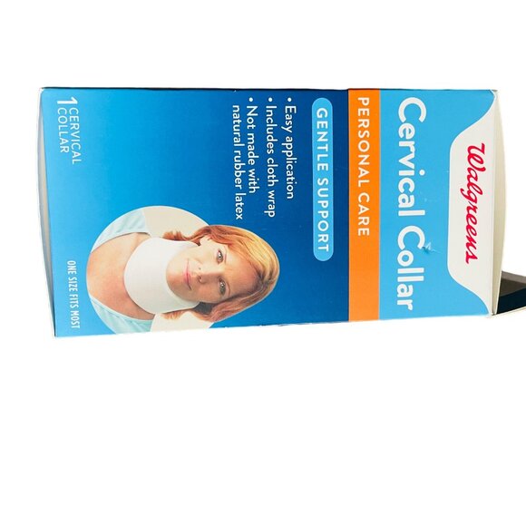 Walgreens Cervical Collar Gentle Support 18" Child Size One Size Fits Most Read - Picture 8 of 8